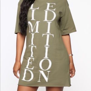 T-SHIRT DRESS (FASHION NOVA)